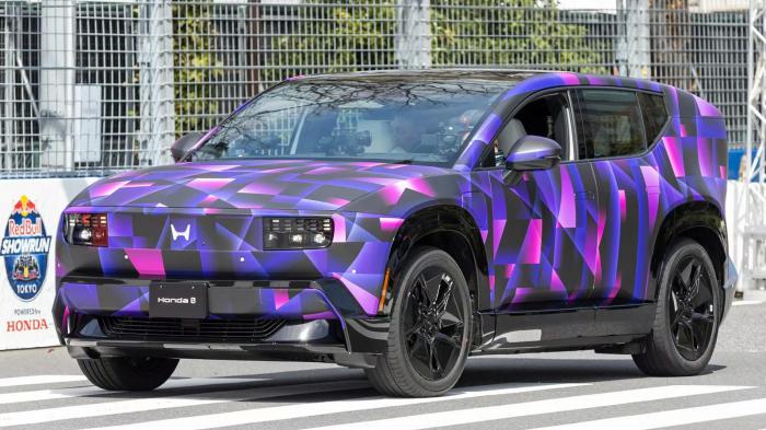 Το ηλεκτρικό Honda 0 έκανε δημόσια εμφάνιση ντυμένο με καμουφλάζ